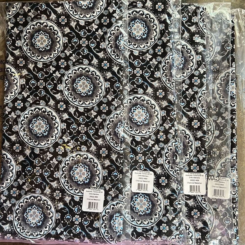 4 Vera Bradley Bandana’s